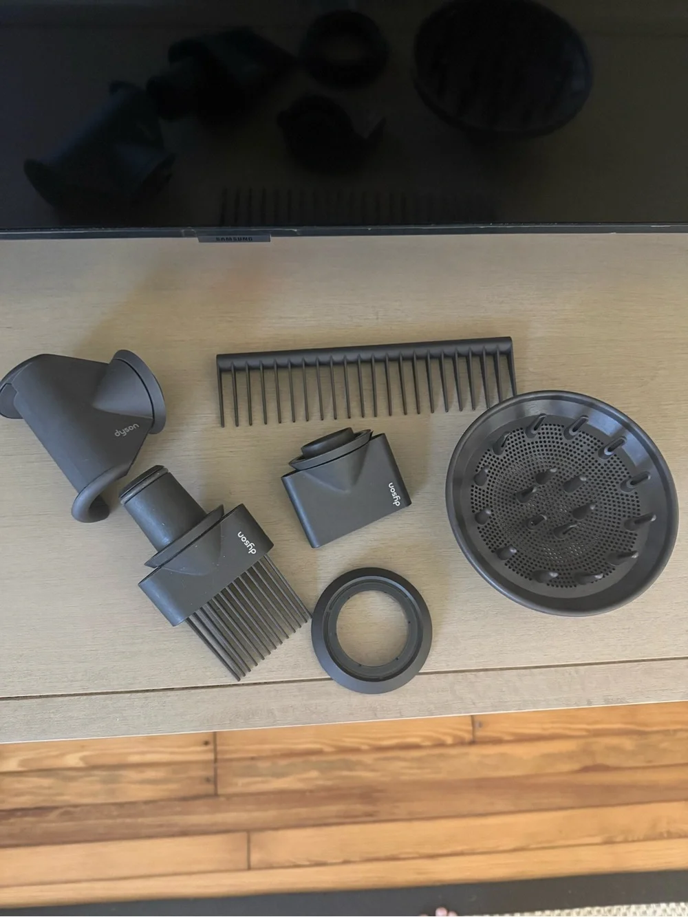 Dyson Hair Dryer with Pink Case